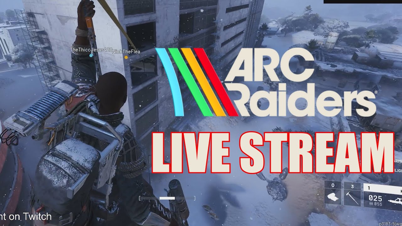 TOP TIER GAMER POV!  Arc Raiders Live
