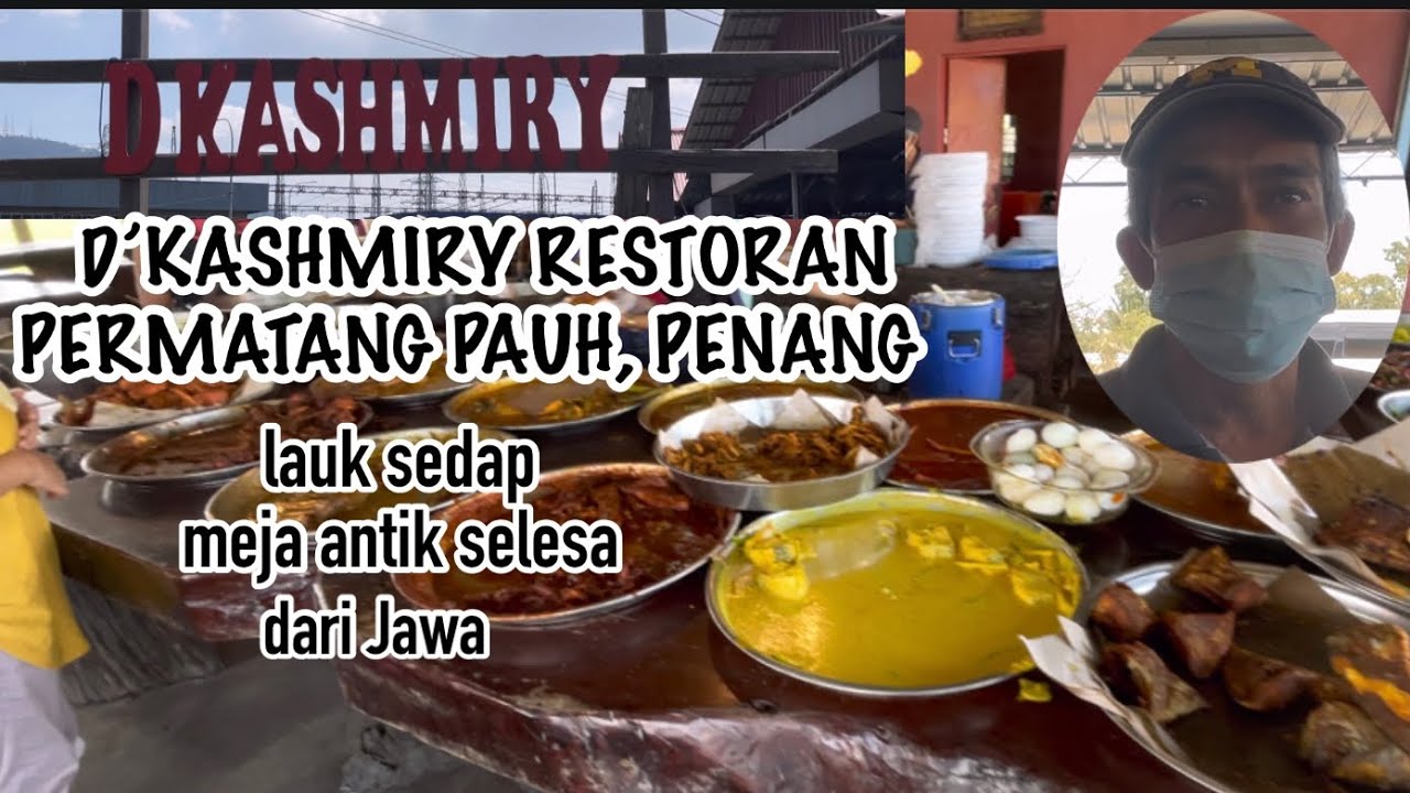 D’KASHMIRY-Selera D’Bendang# menu sedap# suasana makan ukiran kayu antik istana melayu dari Jawa.