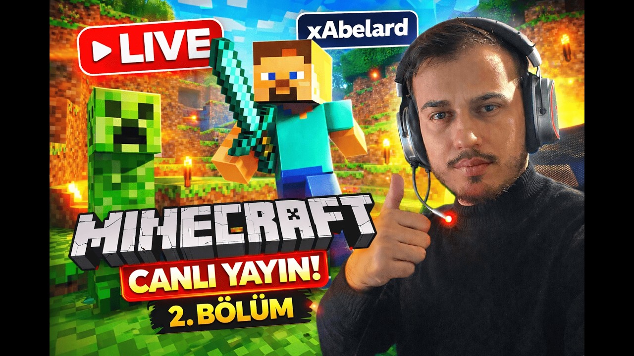 Minecraft Survival 2.Bölüm Oynuyoruz gelinn