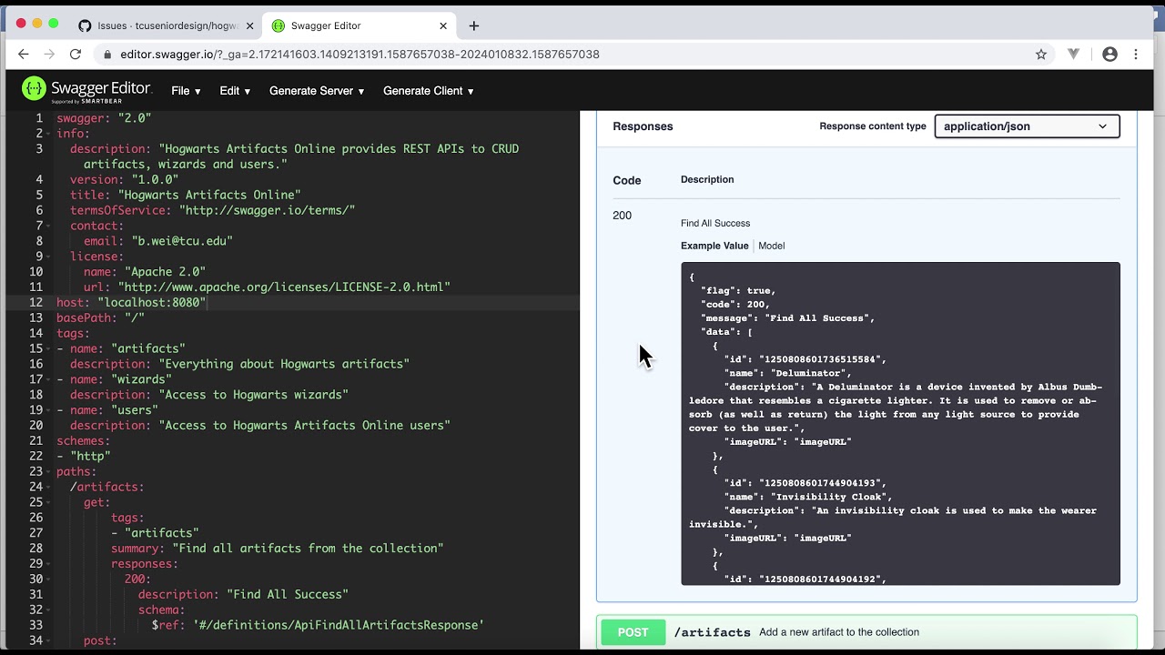 11 Introduction to Swagger API Editor