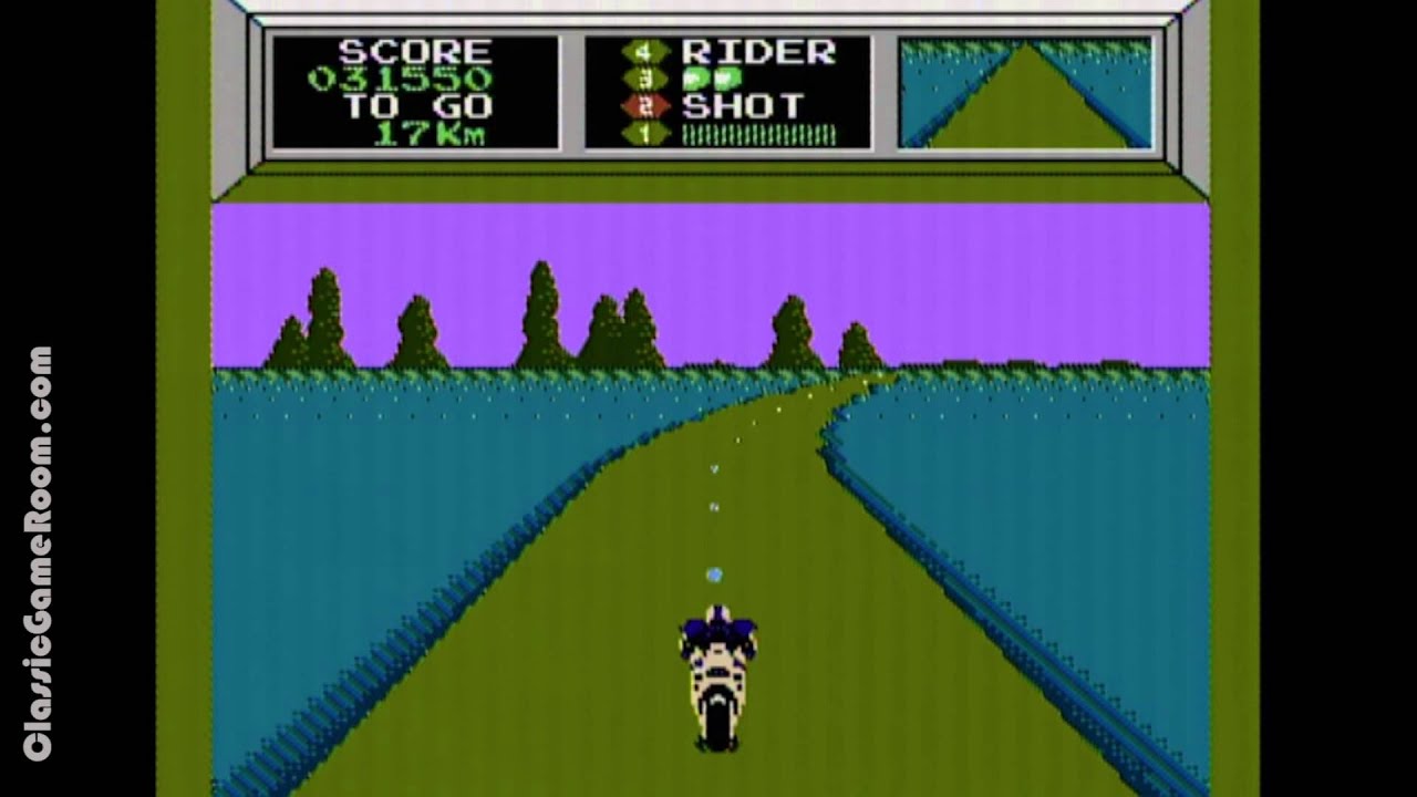Classic Game Room - MACH RIDER review for NES