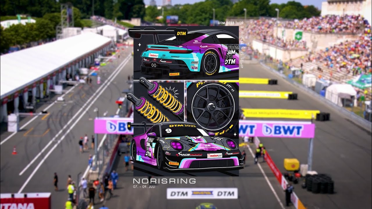 From Sim to DTM - Highlights DTM Round 3 Norisring