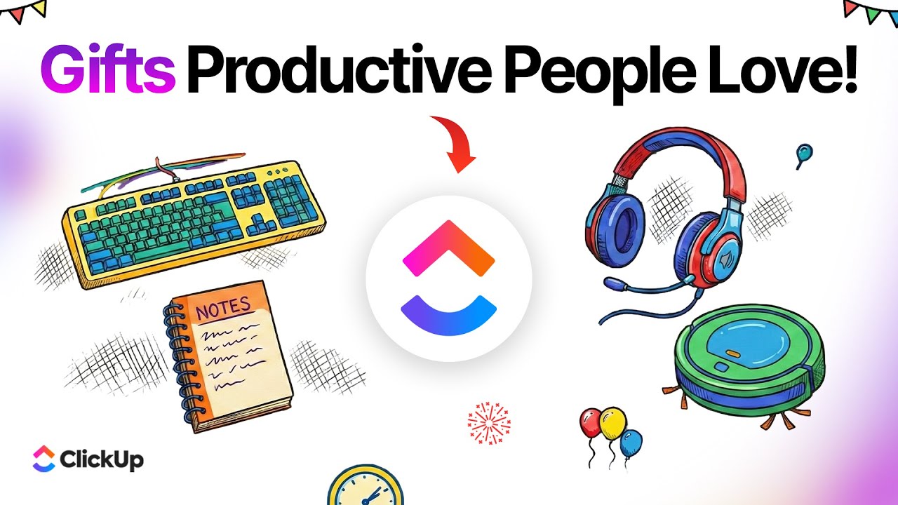 Productivity Gifts: 20 Thoughtful Ideas for High Performers | ClickUp