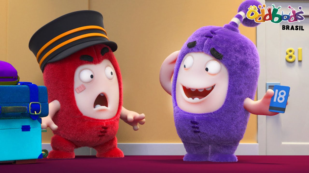 Oddbods | Loucura No Hotel | Desenho Infantil | Oddbods Brasil