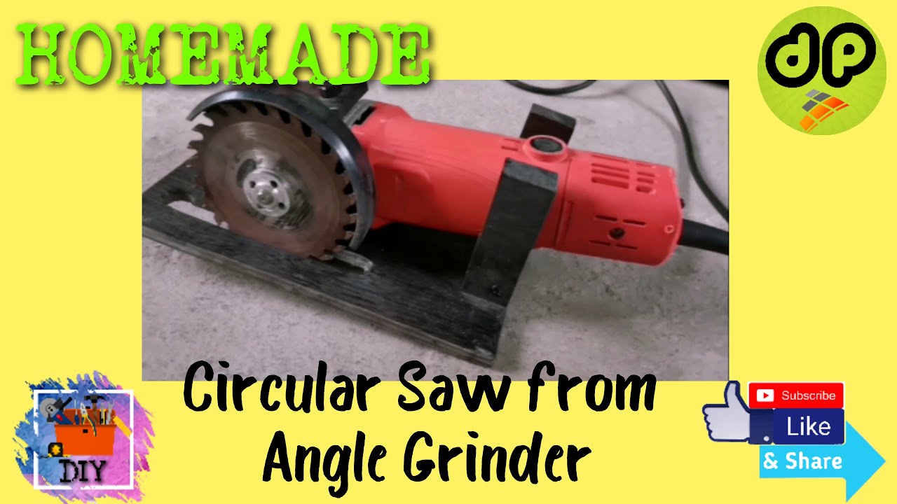 Homemade Circular Saw from Angel Grinder | Don Pakundo