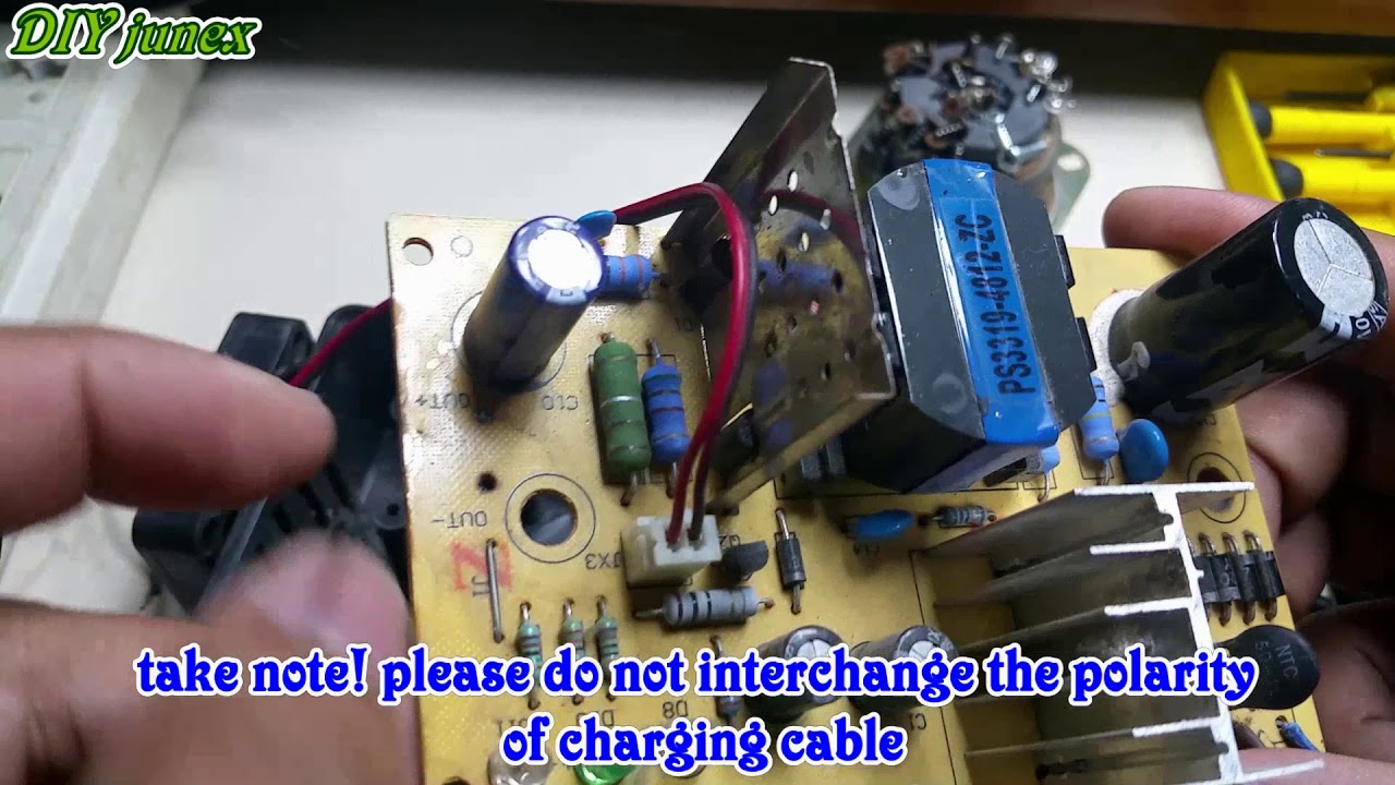 DIY Fixing E-bike Charger