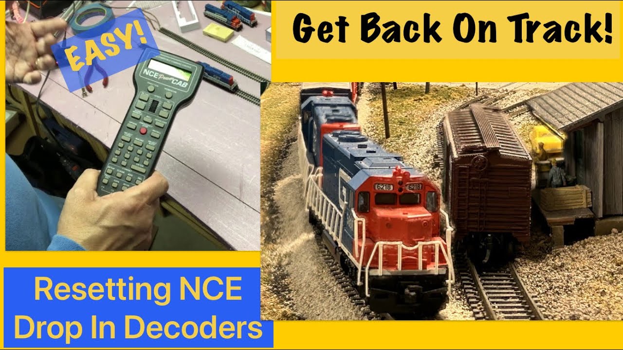 8 Easy Steps to Reset Your NCE Drop In Decoders to Factory Settings