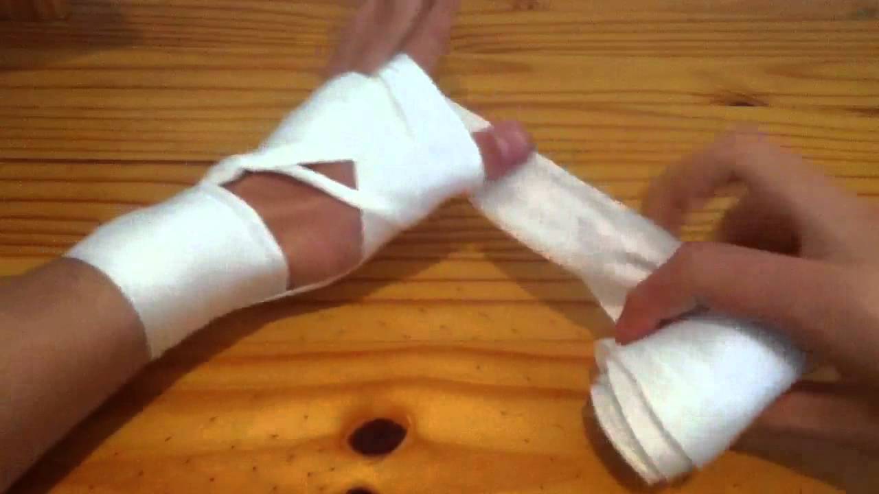 Boxbandagen richtig binden (2,5m)