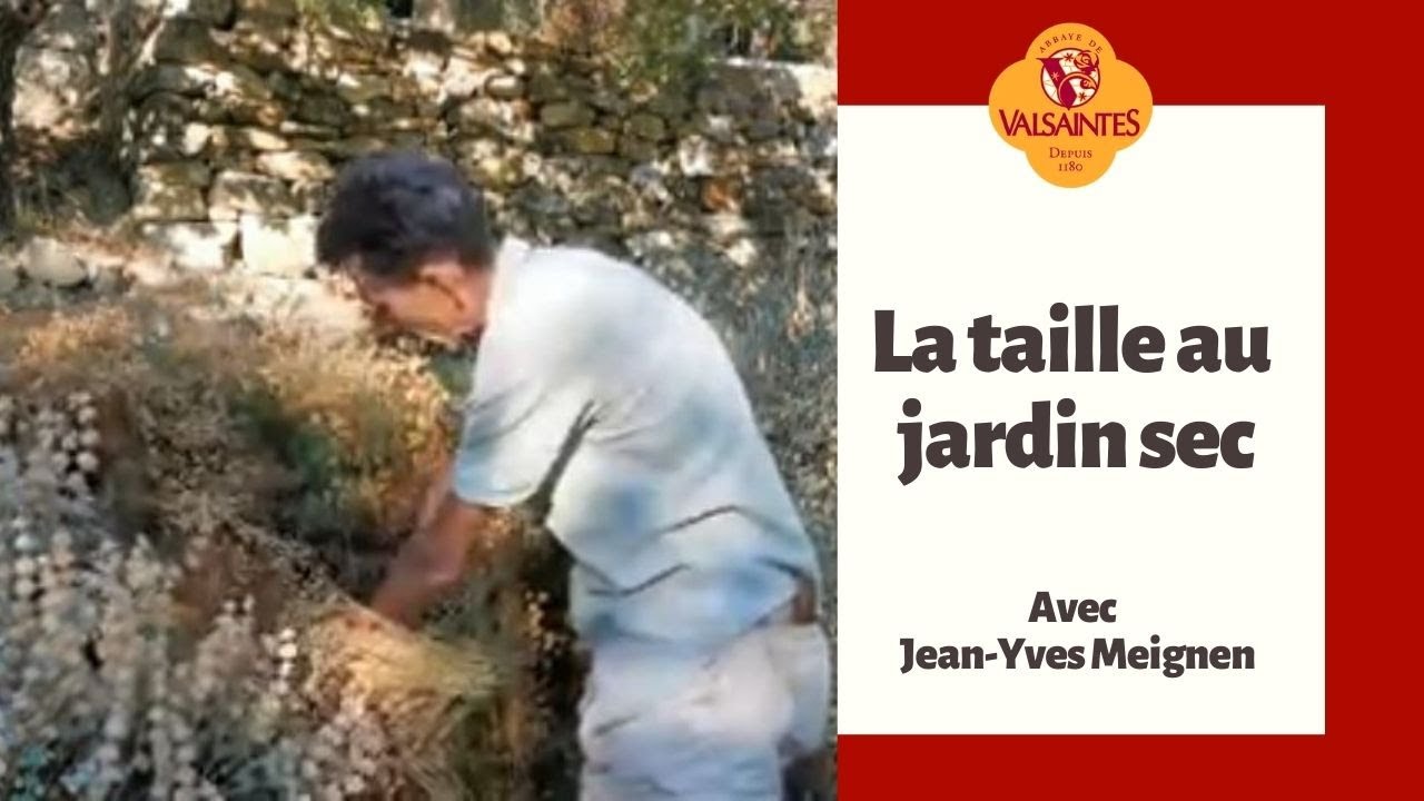 La taille au jardin sec