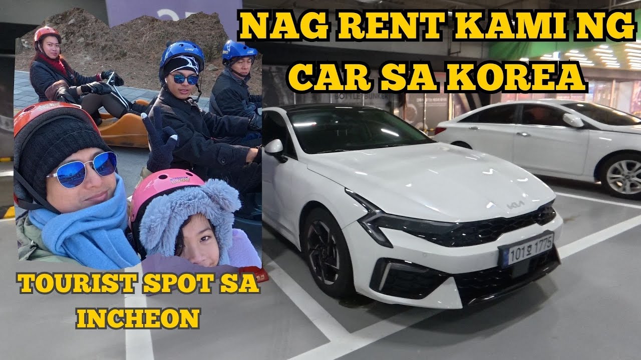 KOREA VLOG | TOURIST SPOT NA HINDI MATAO | LUGE IN INCHEON | ICE WALL IN PAJU | SEAGULL CRUISE