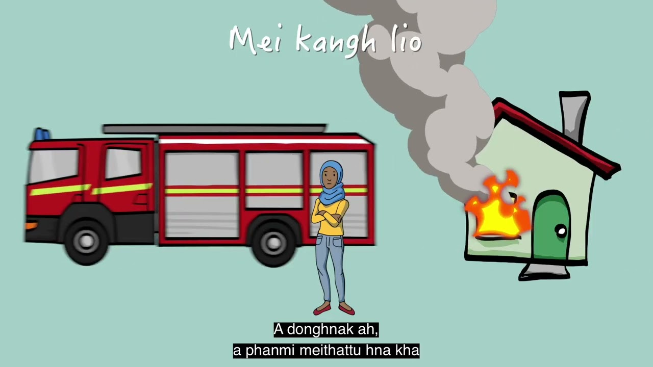 Mei kanghnak um tikah  tuah dingmi  | What to do in a Fire