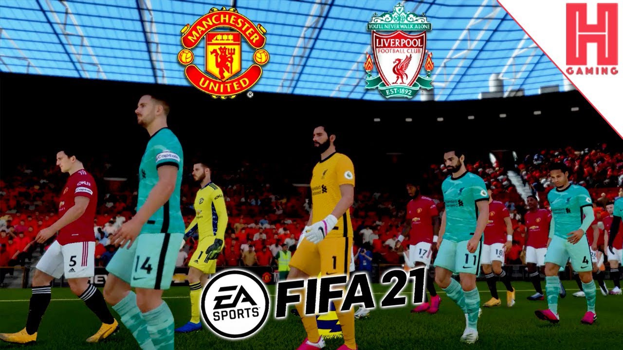 Manchester United vs Liverpool Fifa 21 | Switch Gameplay