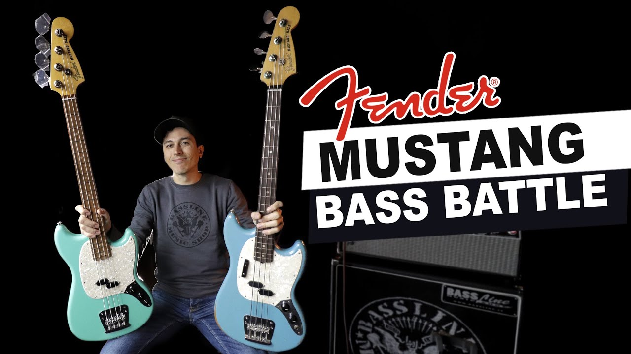 Fender Mustang Bass Battle! Player vs Vintera vs JMJ vs American Performer