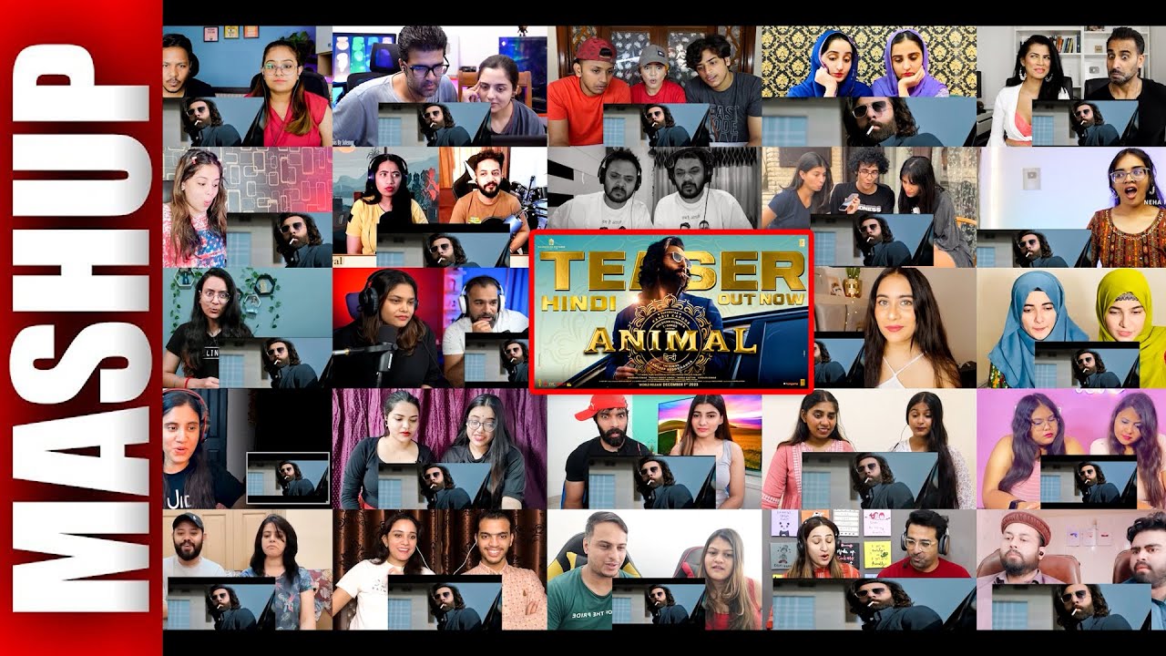 ANIMAL (Official Teaser): Ranbir Kapoor | Rashmika M, Anil K, Bobby D | FANTASY REACTION