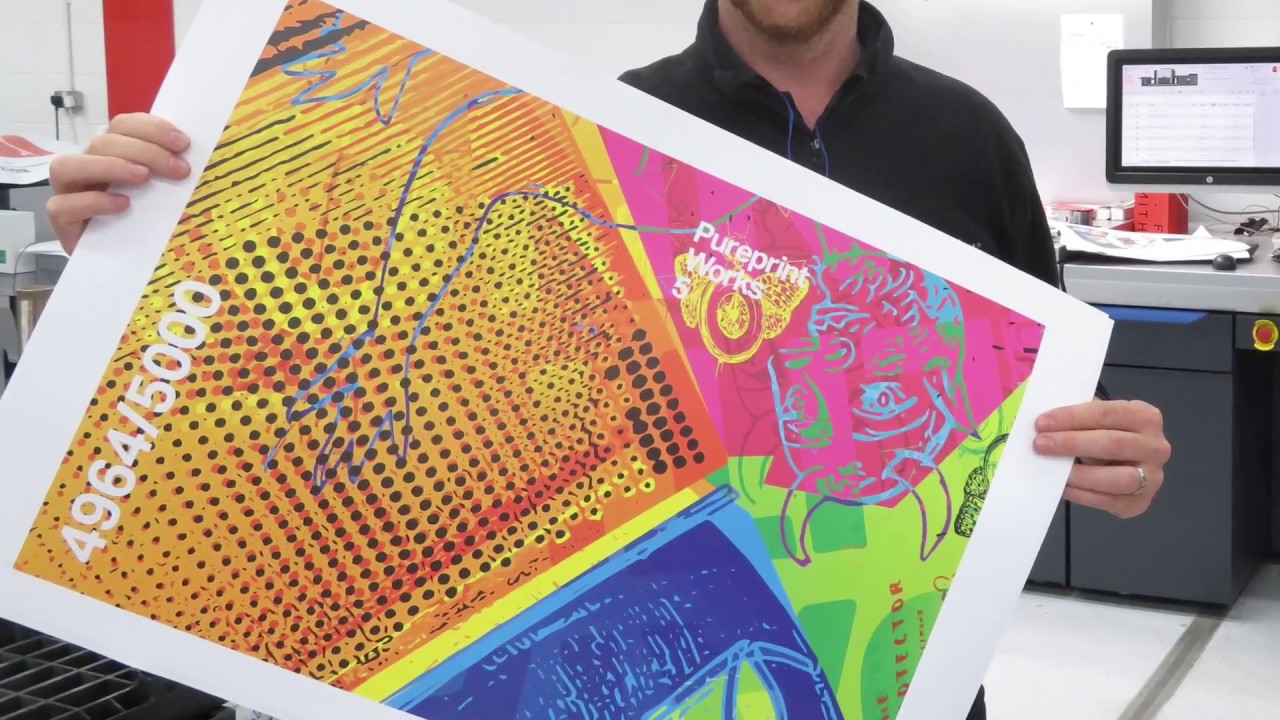 HP Mosaic Creative Digital Print at Pureprint