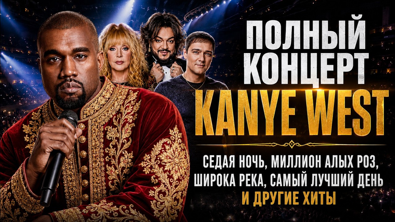 Полный Концерт Kanye West -- Седая Ночь и Все Любимые Хиты