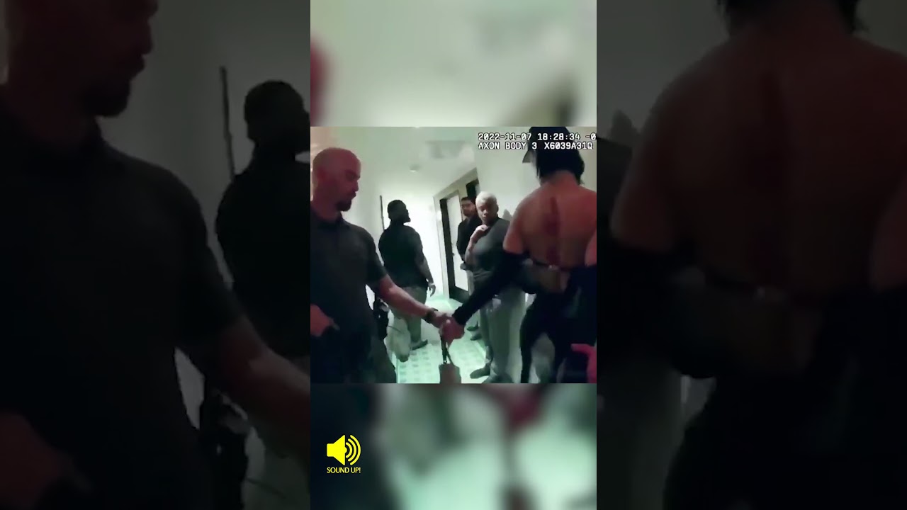 The Bodycam Of Nikita Dragun Arrested In Miami