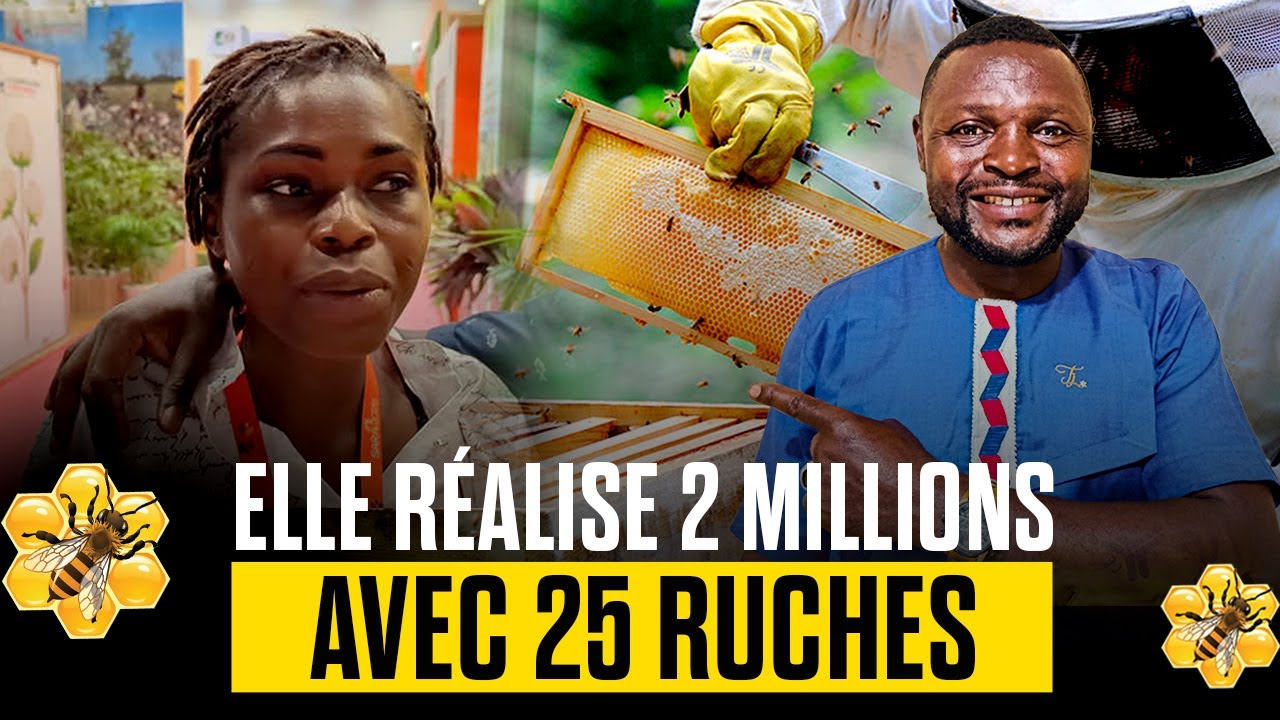 Elle réalise un chiffre d'affaires de 2 000 000 FCFA avec 25 ruches