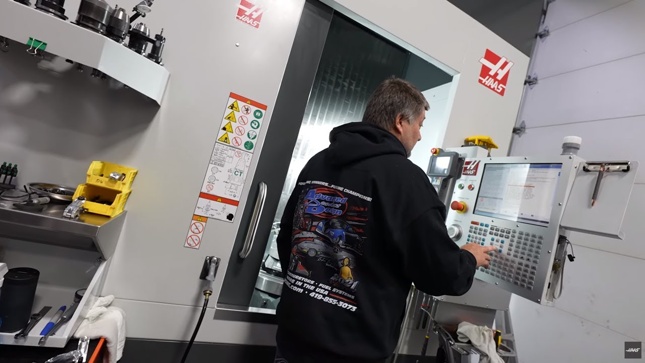 Machining Rocker-Arms for Drag Racing on a Haas 5-Axis UMC