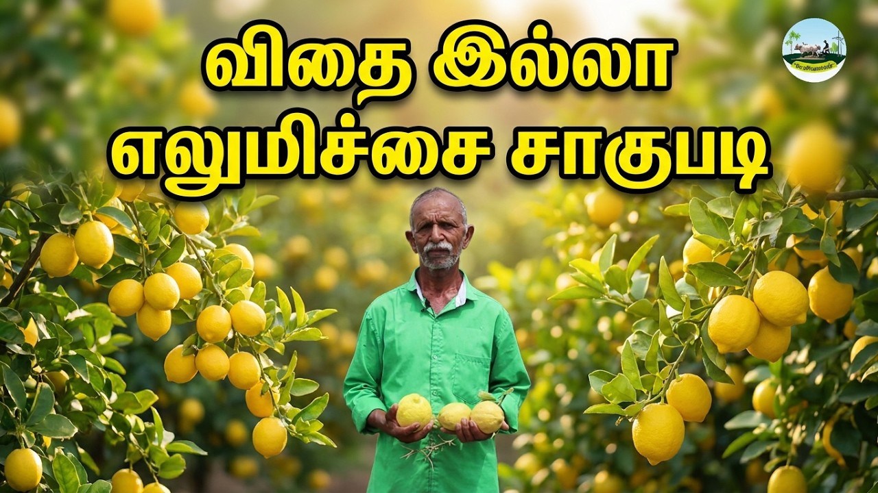 நல்ல விளைச்சல் தரும்  விதை இல்லா எலுமிச்சை சாகுபடி செய்யும் முறை | Hybrid Seedless Lemon Cultivation