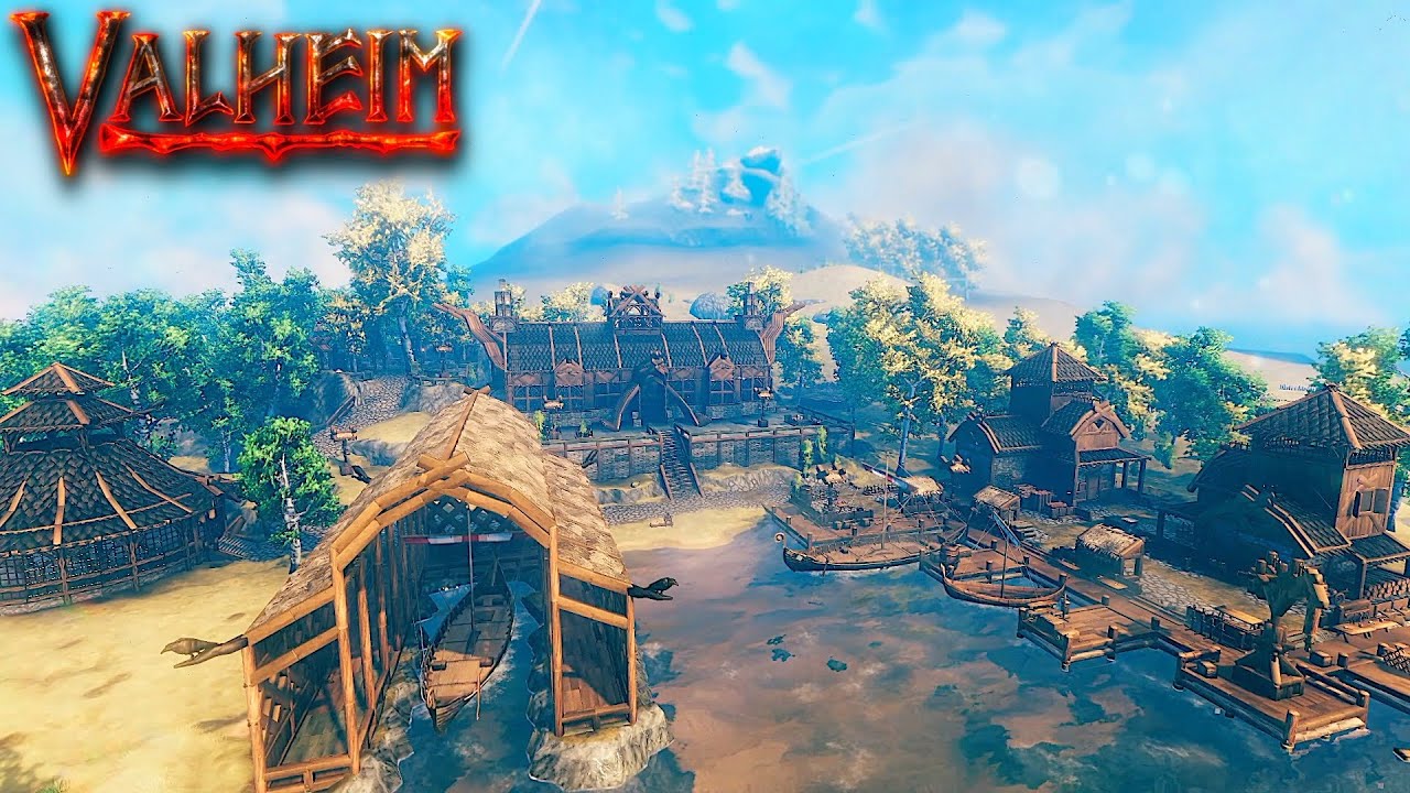 Valheim Survival Base Tour!