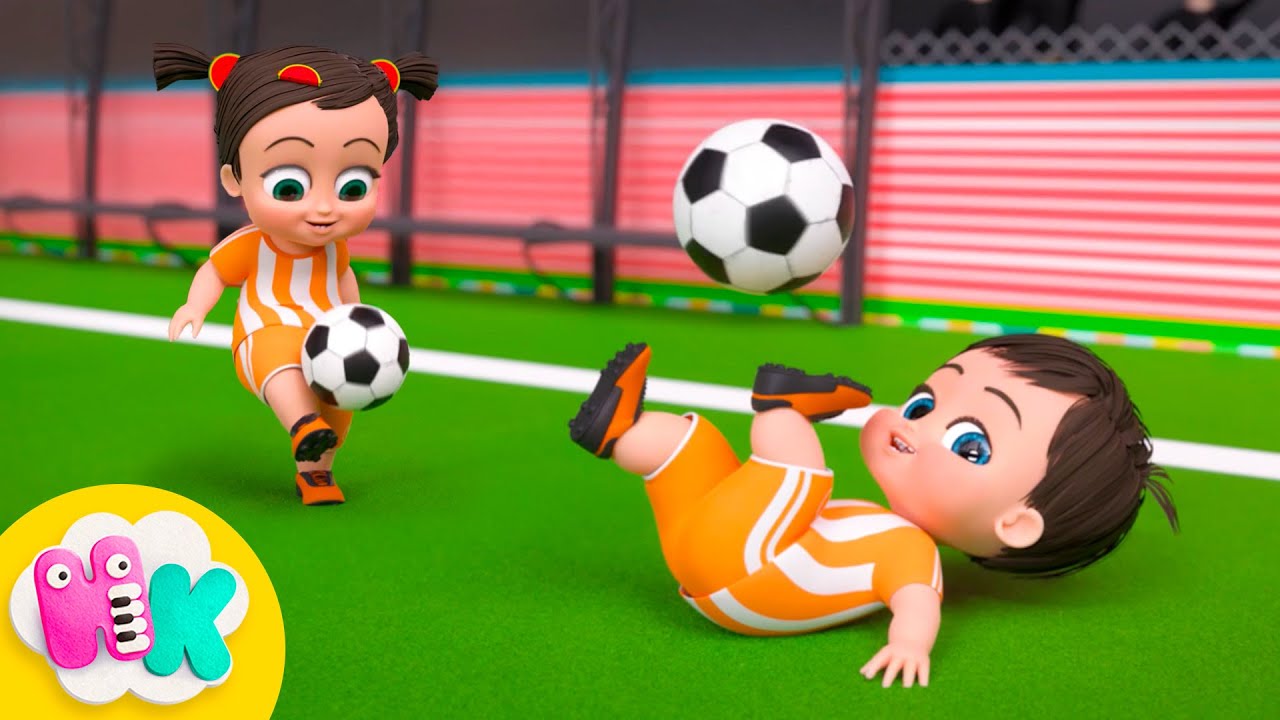 Focis Zenék ⚽️ A Foci olyan jó móka! 🥅 Labdás Mese | Gyerekdalok | HeyKids Magyarul