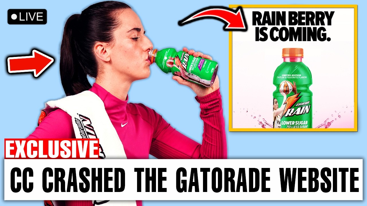 Gatorade Website CRASHED For Caitlin Clark While Reebok ABANDONED Angel Reese
