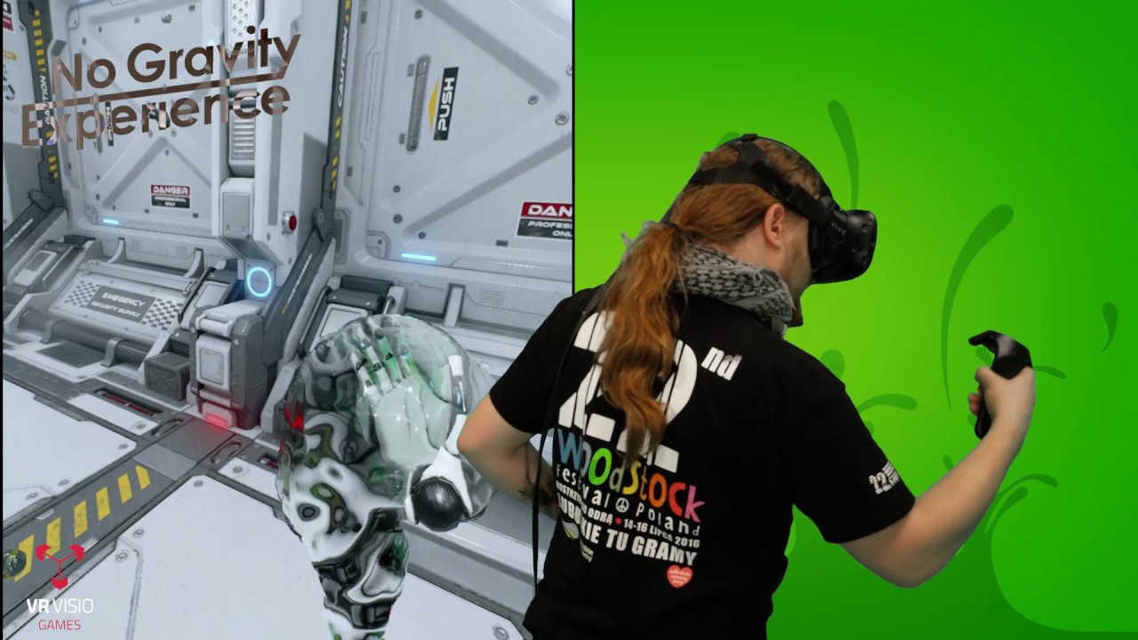 NoGravity VR Experience App on HTC Vive by VR VISIO Games