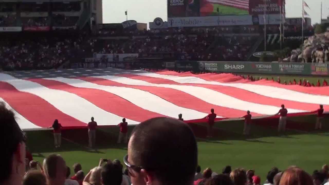 C-17 Fly Over on July 4th, 2011 at Angel Stadium in Anaheim