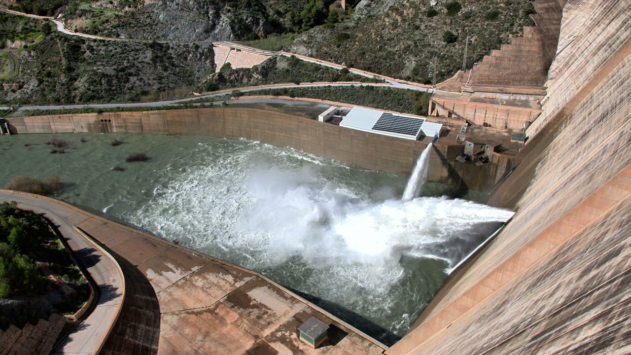 Represa de Rules, Granada, Espanha.