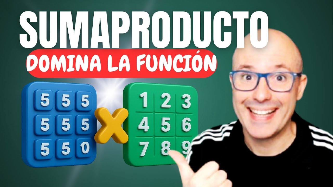 ✨ DOMINA la función SUMAPRODUCTO en EXCEL con ejemplos REALES (¡por fin lo entenderás!)