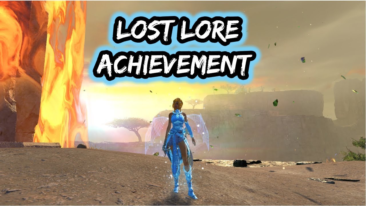 Gw2 PoF Lost Lore Crystal Oasis Achievement Guide