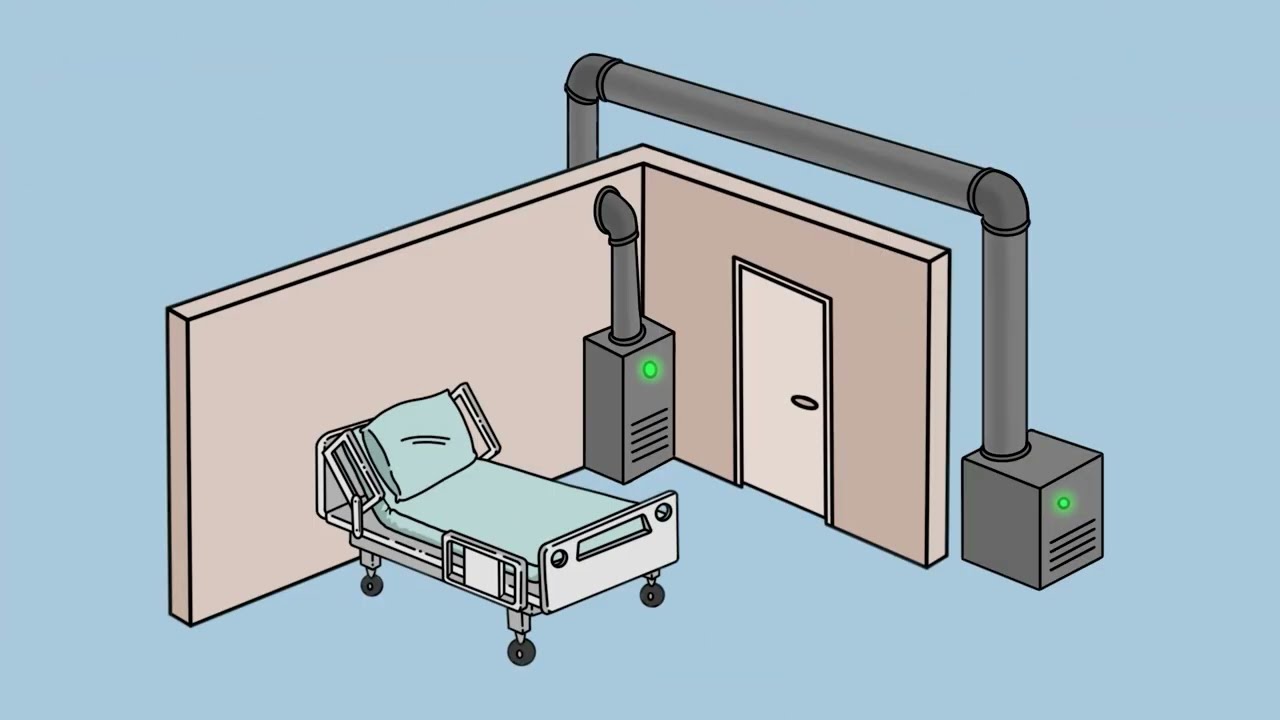 Third best IPC scenario, exhaust air to HVAC system Spanish