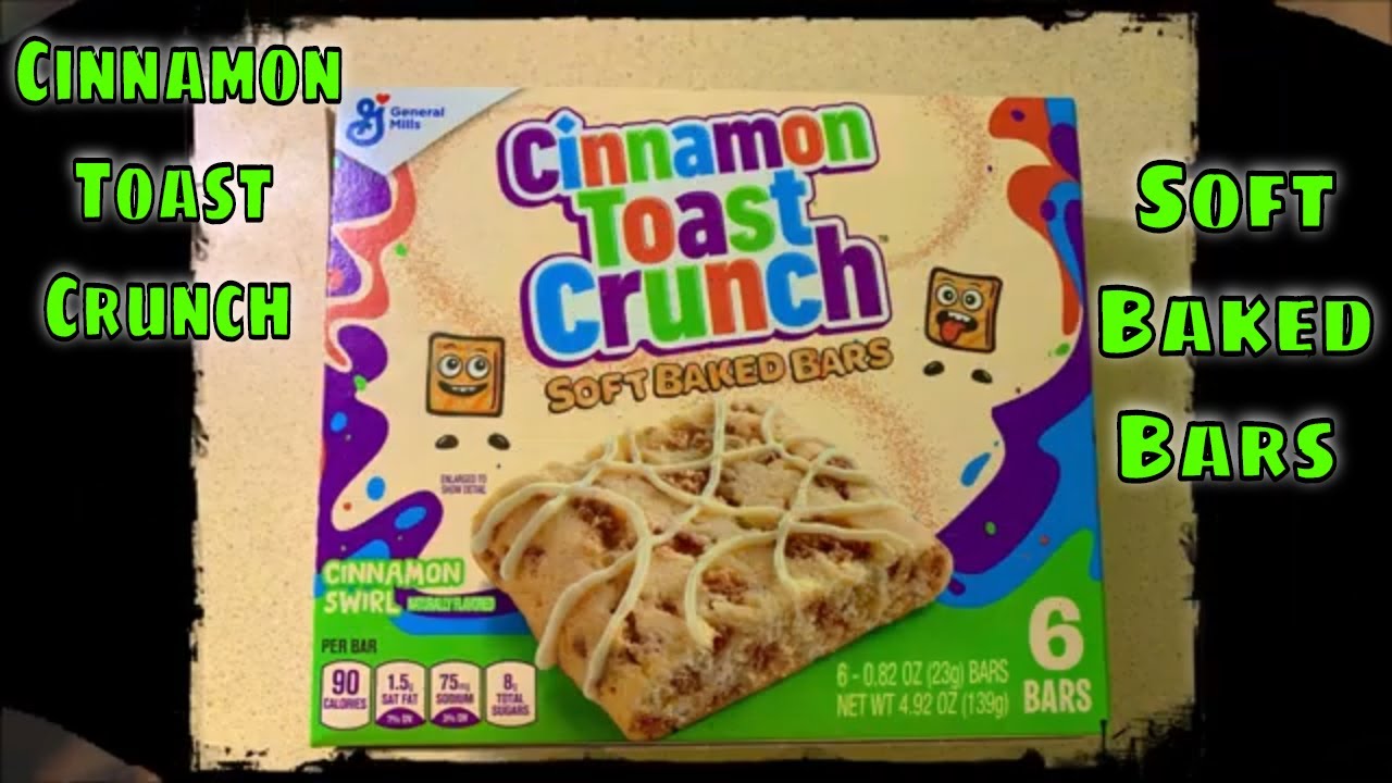 Cinnamon Toast Crunch Soft Baked Bars