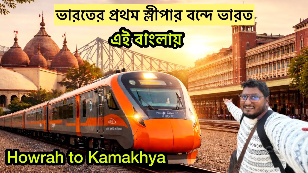 Howrah Kamakhya Sleeper Vande Bharat Express I 27575 Vande Bharat Sleeper Express I Howrah Guwahati