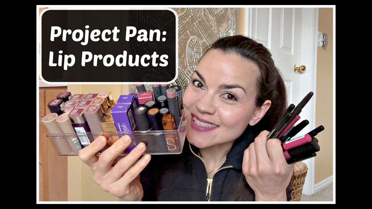 I Have Too Many Lip Products&hellip;Doing a 2026 Lip Project Pan, No Declutter! 🤭🎀✨