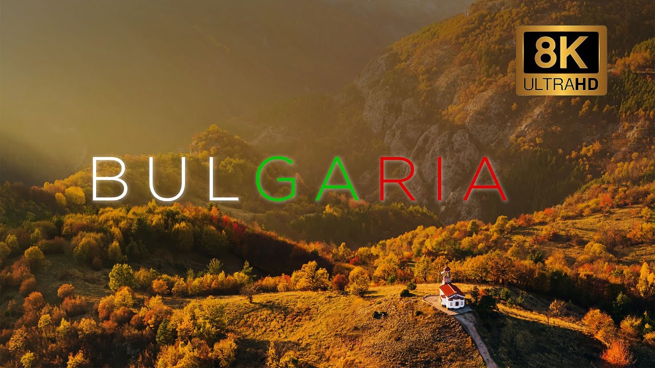 BULGARIA 8K Drone HDR 🇧🇬 Aerial Cinematic Video