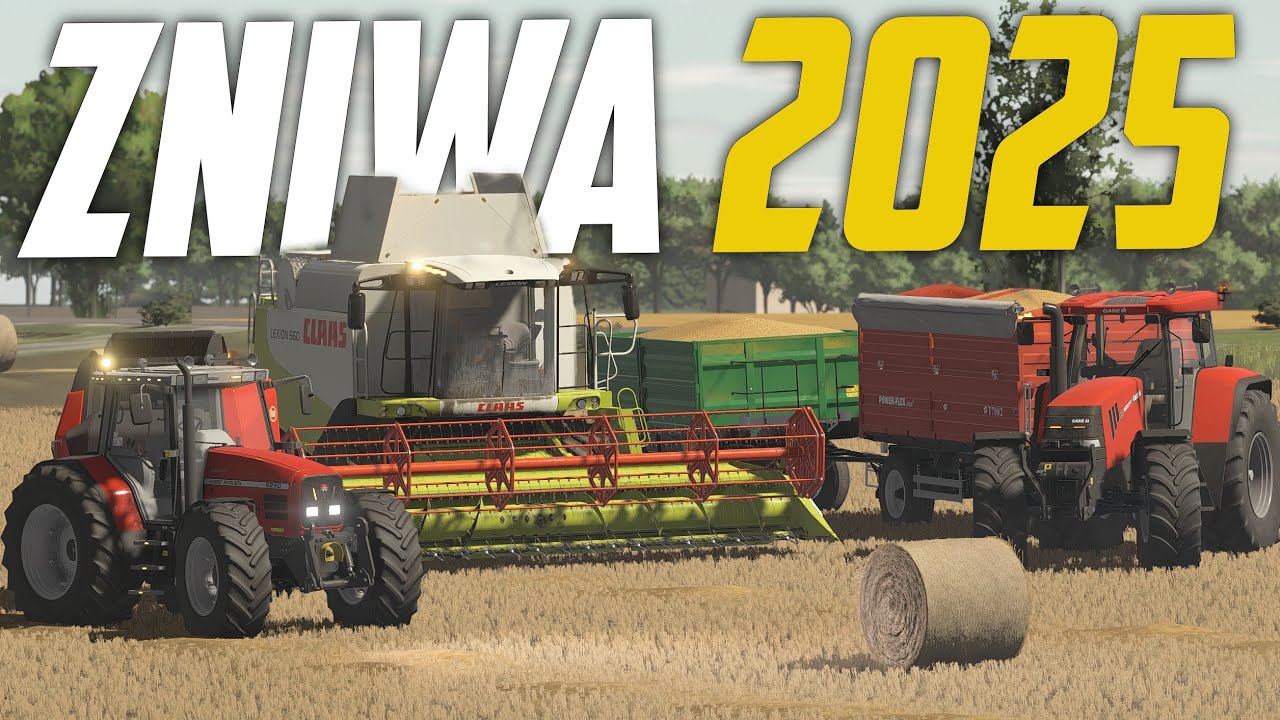 😍ŻNIWA - Pszenżyto 2025!☆🔥ClaasLexion500🔥MasseyFerguson6920+&CaseCVX🔥FS25😮🔥AGROBARTIX 