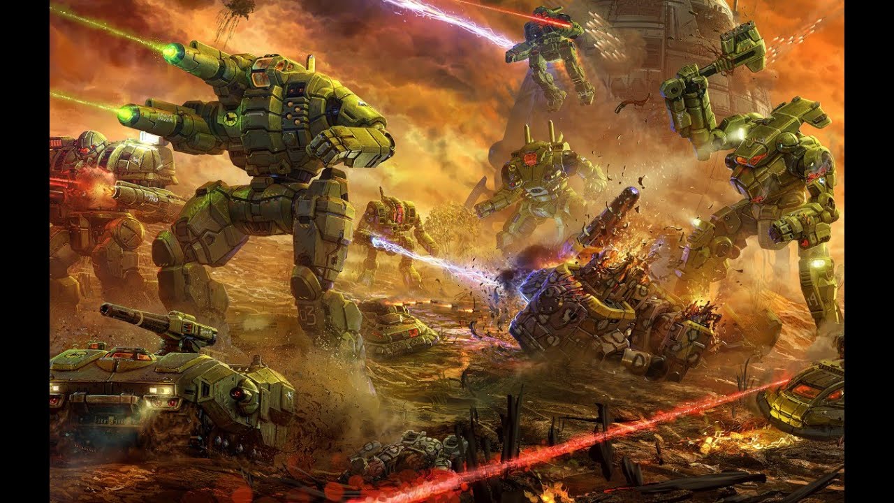 Battletech Miniature Showcase by Randall Bills