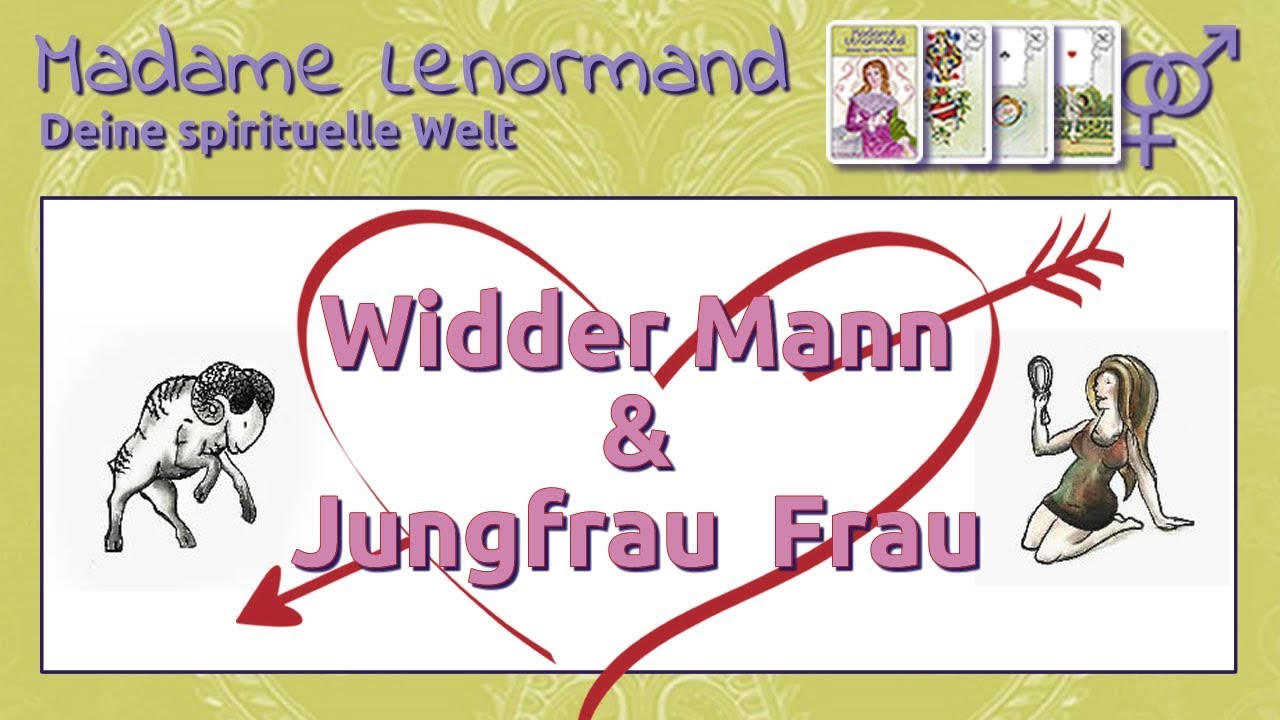 Widder Mann Jungfrau Frau: Liebe und Partnerschaft