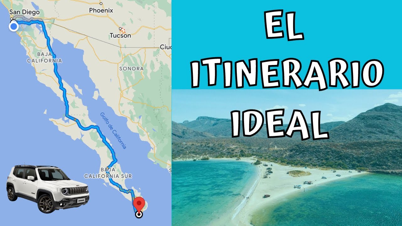 GUIA DEFINITIVA para tu VIAJE por Carretera en la Península de BAJA CALIFORNIA, 15 Dias INOLVIDABLES