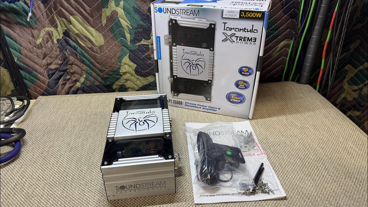 Soundstream TXP1.3500D Overview and Amp Dyno