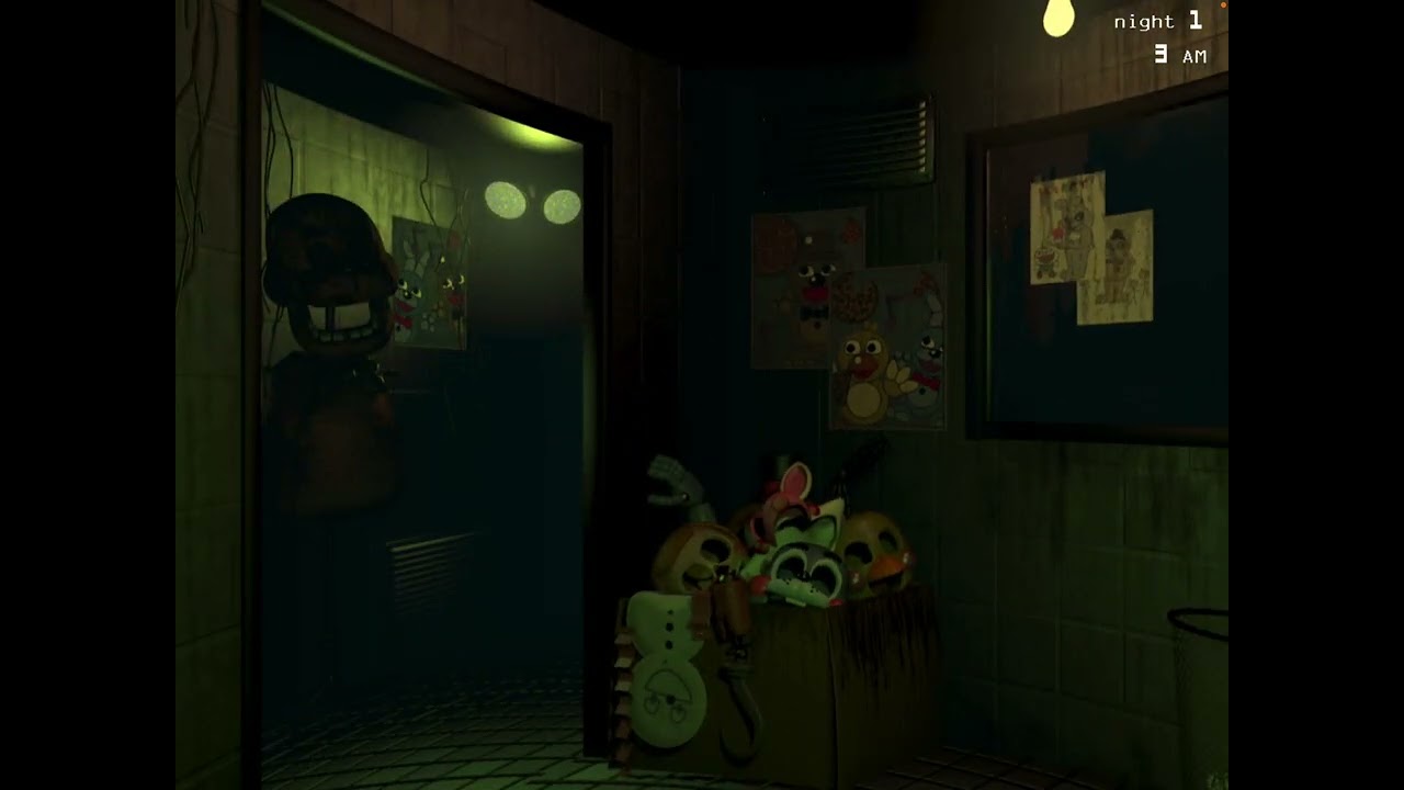 Jugando fnaf 3 ya me dio miedo