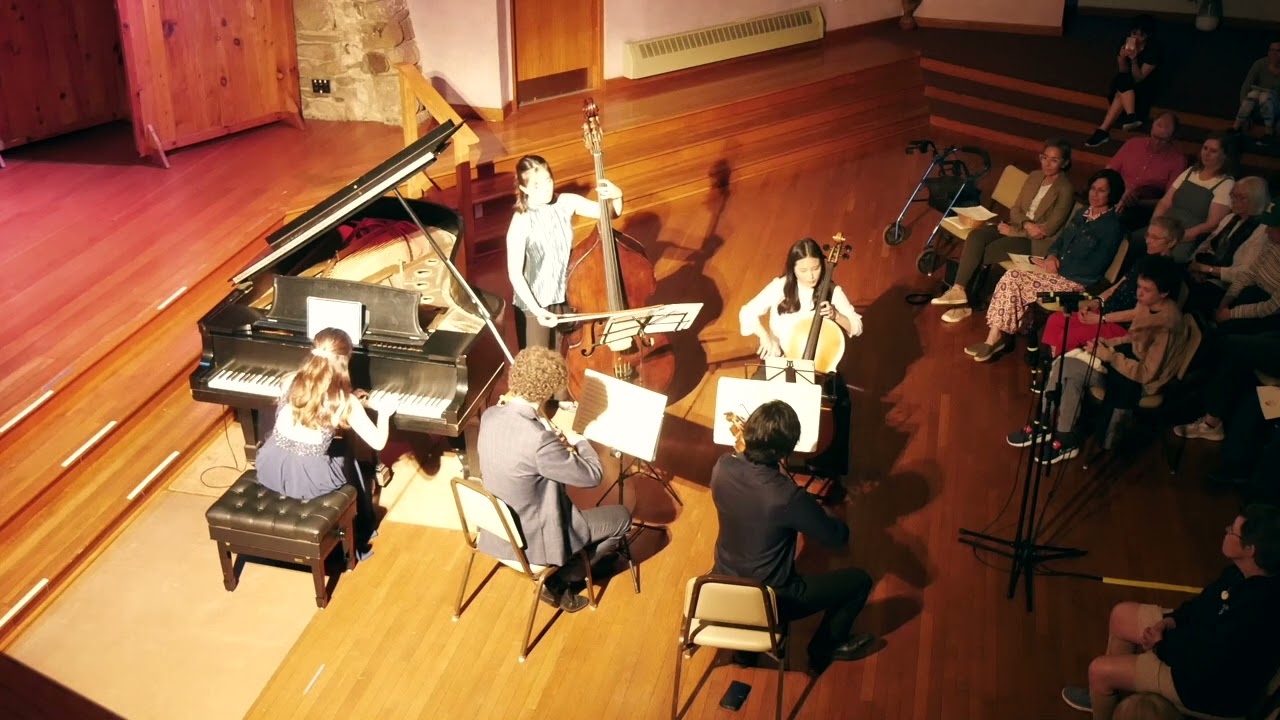 Franz Schubert, Quintet D 667: I. Allegro vivace [Orrell Quintet at Camphill Kimberton]