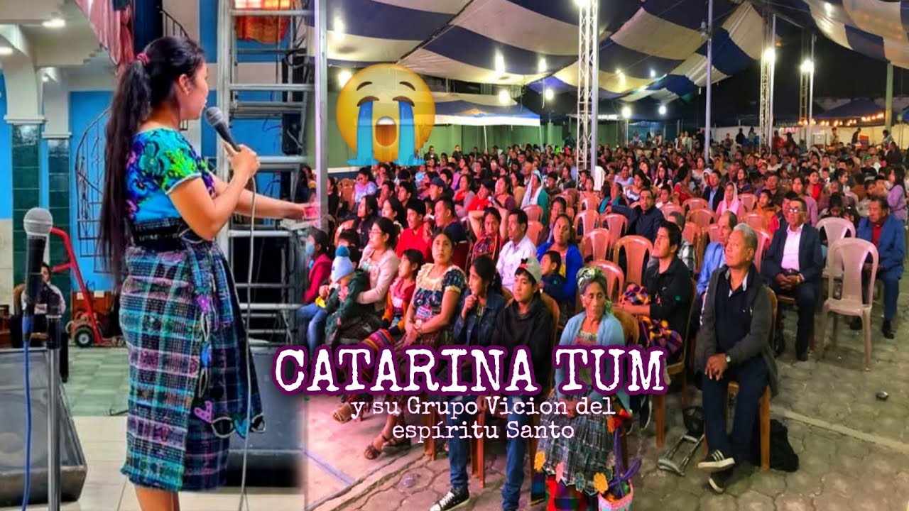 Solista Catarina tum ordoñez y su grupo Vicion del espíritu Santo Lo más Nuevo