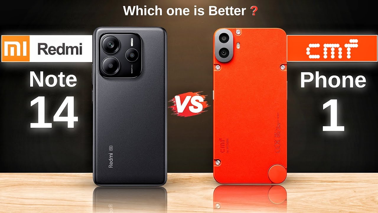 Redmi Note 14 vs CMF Phone 1 : Full Comparison⚡Which One Is Better?