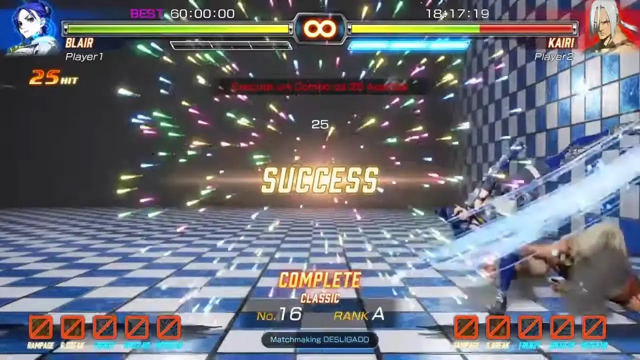 Fighting EX Layer - Challenges (trials) - Blair Dame