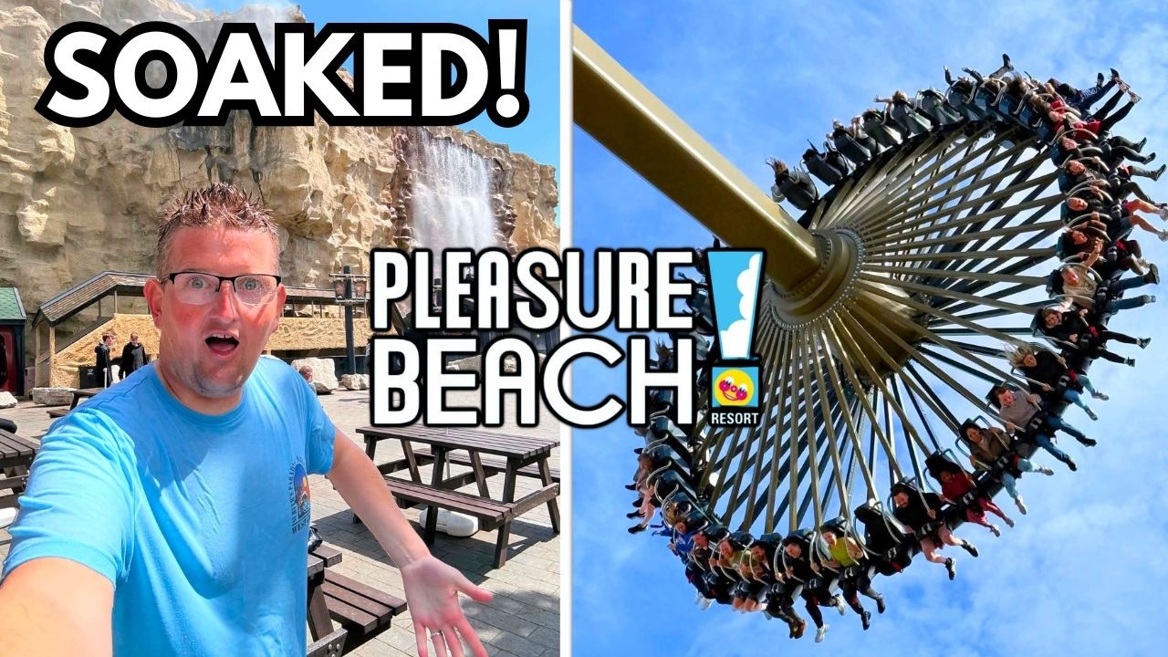 Blackpool Pleasure Beach Latest Updates! Valhalla IS BACK & More!