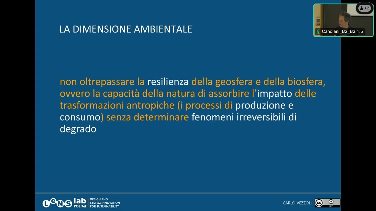1.1 Sviluppo sostenibile e discontinuità (2026)