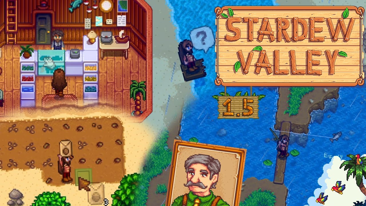 Stardew valley 1.5 // №1 Начало начал! (С базовыми модами)